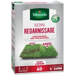 Semences de gazon VILMORIN - Soins regarnissage universel 2 en 1 boite de 1kg...