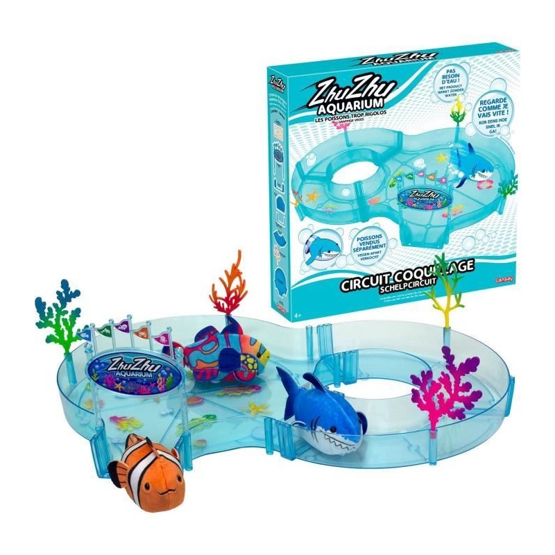 Univers miniature - LANSAY - 51020 - Zhu Zhu Aquarium : Circuit coquillage