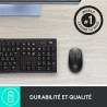 Souris - Sans fil - Logitech - M190 - Noir