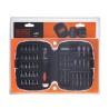 Kit tournevis et embouts a cliquet - BLACK+DECKER - A7039-XJ - 45 pieces