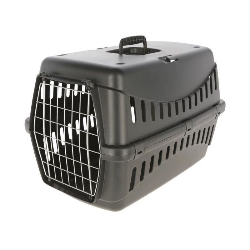 KERBL - Box de transport pour chien - EXPEDITION ECO - 58 x 38 x 38 cm - Noir
