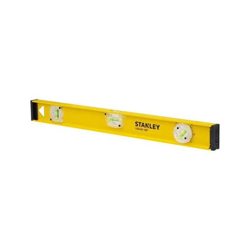 Niveau profilé - STANLEY - 1-42-920 - I-Beam 180 - 60 cm - en aluminium - pré...