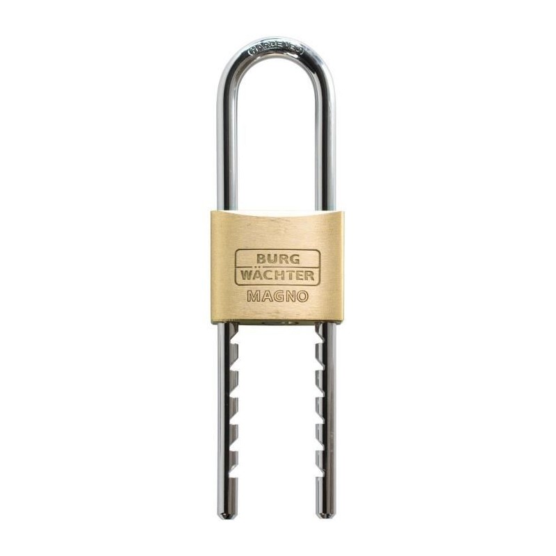 Cadenas en laiton massif - BURG WACHTER - 400 E HB 50 Flex SB - grande anse r...
