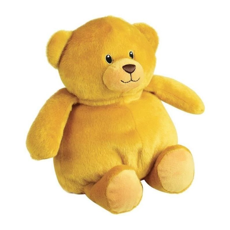 JEMINI Peluche bouillotte Ours - A chauffer au micro-ondes micro perles d'arg...