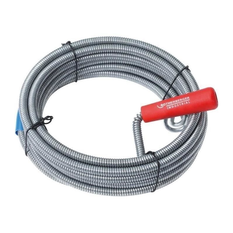 Déboucheur tete d'accrochage - ROTHENBERGER - Flexible - Ø9 mm - L5 m