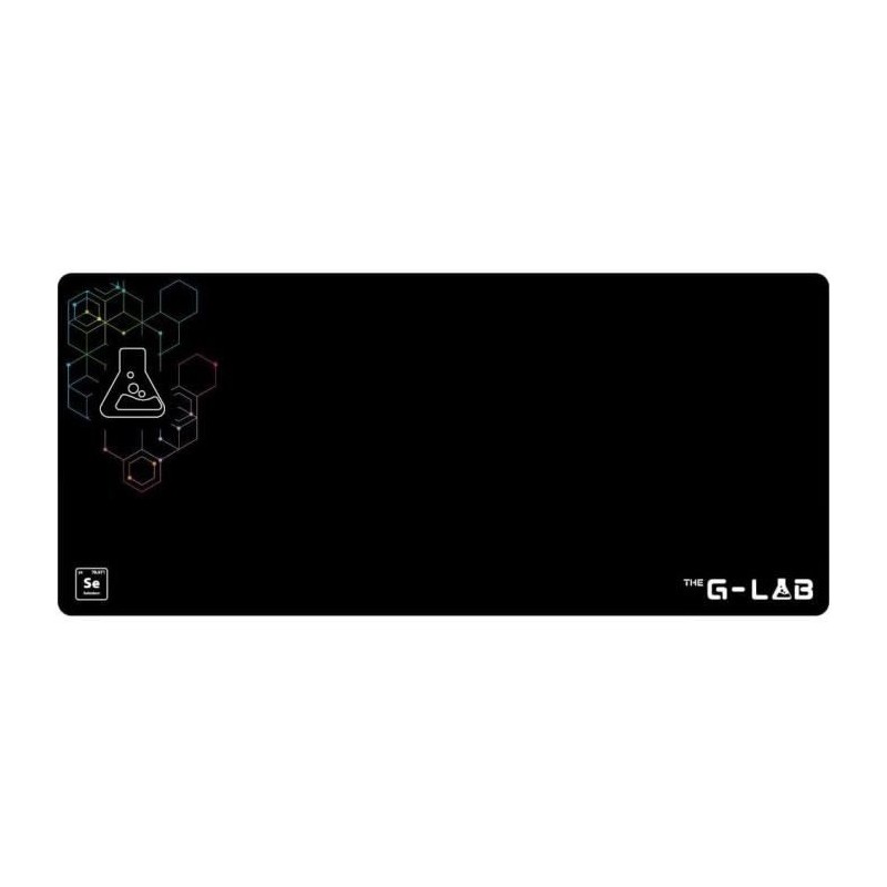 Tapis de Souris - XXL - The G-Lab - PAD SELENIUM - 900x400x4mm - Noir