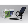 Spot solaire extérieur étanche - LUMISKY - 4 LEDs blanches - 200 Lm - Tete pi...
