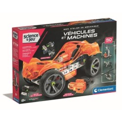 CLEMENTONI - Véhicules et machines - 50 constructions - Manuel