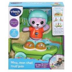 Jouet interactif - VTECH BABY - Mina, mon Chat Rouli'golo -