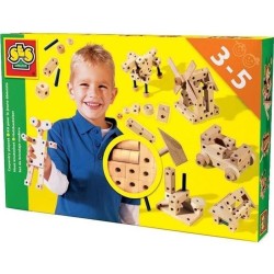 SES CREATIVE Kit pour le jeune ébéniste - Jeu de construction de