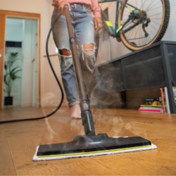 KARCHER - Kit 2 Serpillieres surfaces délicates pour buse sol - Compatible Ea...