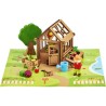La Serre du Jardinier 40 Pieces - JEUJURA - Jeu de Construction en Bois Natur...