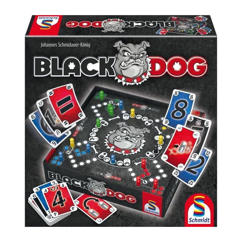 Black DOG - Jeux de Société - SCHMIDT SPIELE - Affrontez le mystérieux Black ...