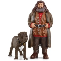 Figurine Hagrid et Crockdur, Personnages de l'univers Harry Potter, 