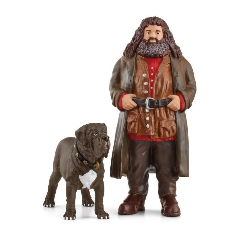 Figurine Hagrid et Crockdur, Personnages de l'univers Harry Potter, 