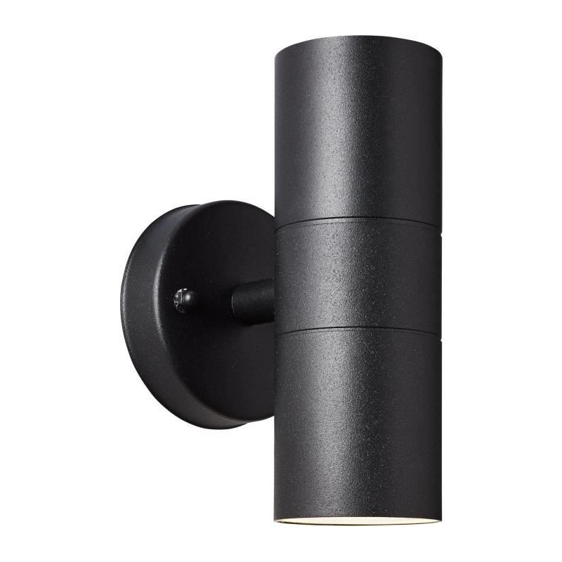 Applique murale extérieure JANDY 2L noir métal/verre - BRILLIANT - GU10 max 1...