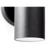 Applique murale extérieure JANDY 2L noir métal/verre - BRILLIANT - GU10 max 1...