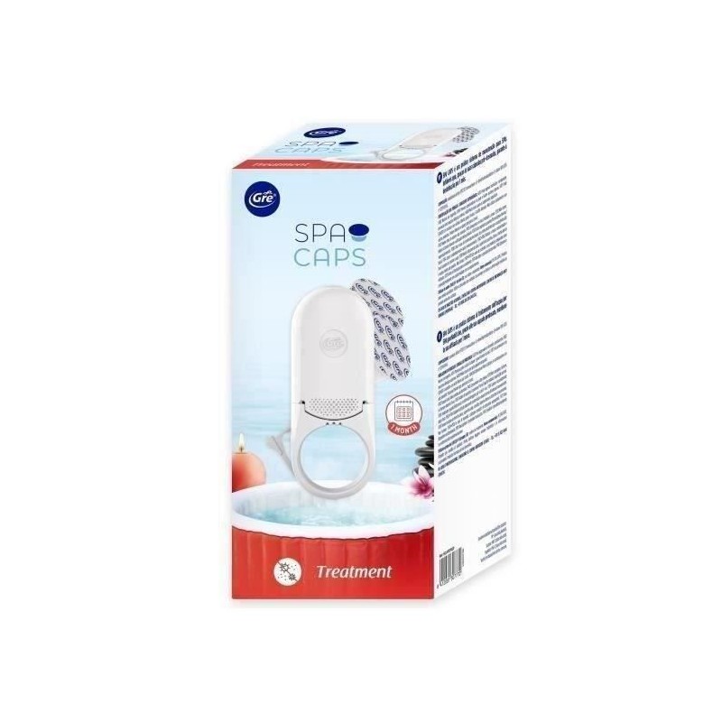 GRE - Doseur SPA CAPS - Désinfection pour spa gonflable Intex ou Bestway - Sa...