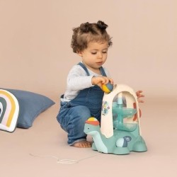 Little Smoby - Tortue a Balles - 2 en 1 - Circuit de Balles, Jouet a Tirer - ...