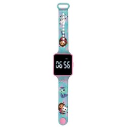 Lexibook - Gabby et la Maison Magique - Montre LED connectée - Bracelet ajust...