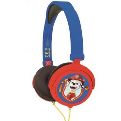 Casque stéréo filaire pliable Pat' Patrouille pour enfants avec limitation de...