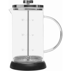 Cafetiere a piston MELITTA Standard 9 tasses - Compatible Café moulu - Réserv...