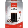 Cafetiere a piston MELITTA Standard 9 tasses - Compatible Café moulu - Réserv...