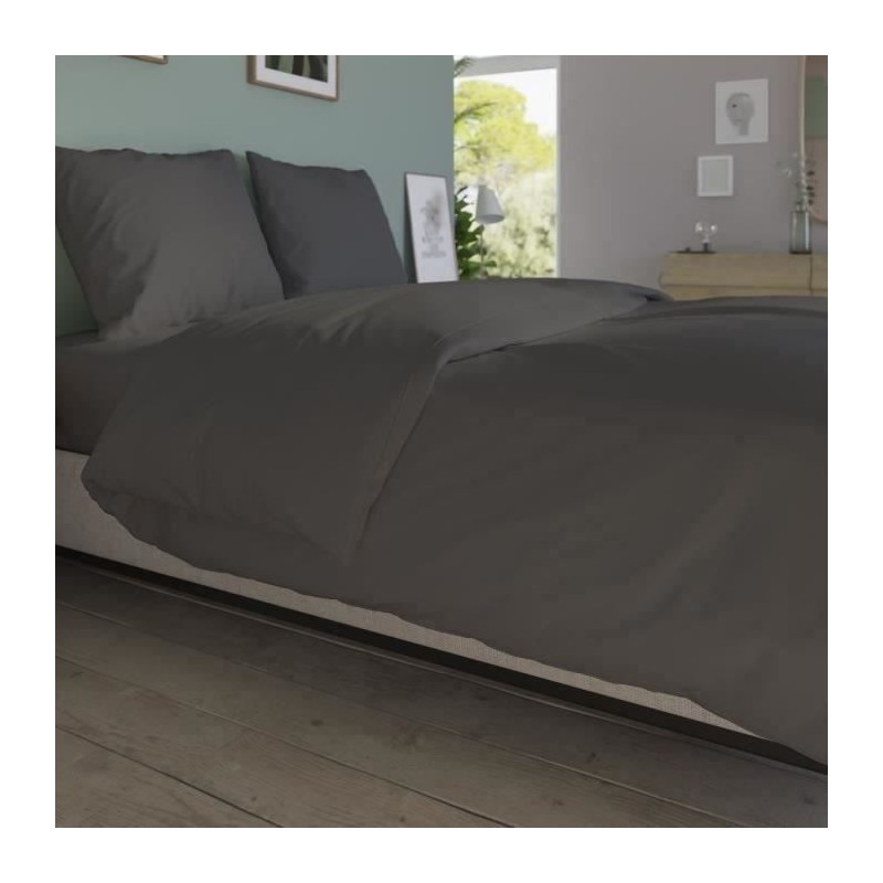 Housse de couette DODO - 140x200 cm - Coton - Antibactérien