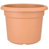 ELHO Pot de fleurs Green Basics cilinder - Ø 43,8 x H 33,8cm - Terre cuite doux