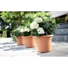 ELHO Pot de fleurs Green Basics cilinder - Ø 43,8 x H 33,8cm - Terre cuite doux