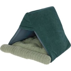 KERBL - Couchette pour chats -  ANNE - 45 x 40 x 34 cm - Vert