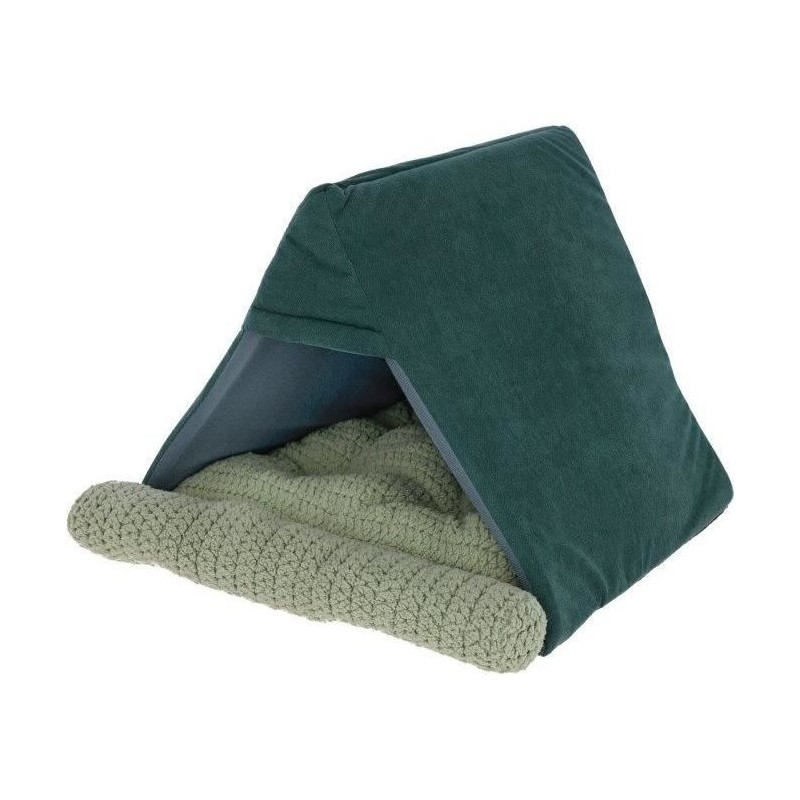 KERBL - Couchette pour chats -  ANNE - 45 x 40 x 34 cm - Vert