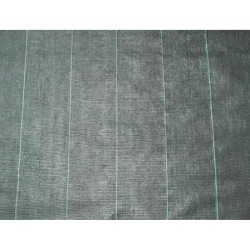 Toile de paillage paysages noire 3,30 x 5 m, traité anti UV, 100 g/m² - Bâche...