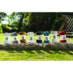 TOISON D'OR - Plaid Noir Microflanelle - 130 x 170 cm