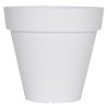 Pot de fleurs - RIVIERA - Soleilla rond - 49 x 45cm - Blanc