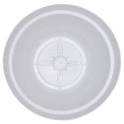 Pot de fleurs - RIVIERA - Soleilla rond - 49 x 45cm - Blanc