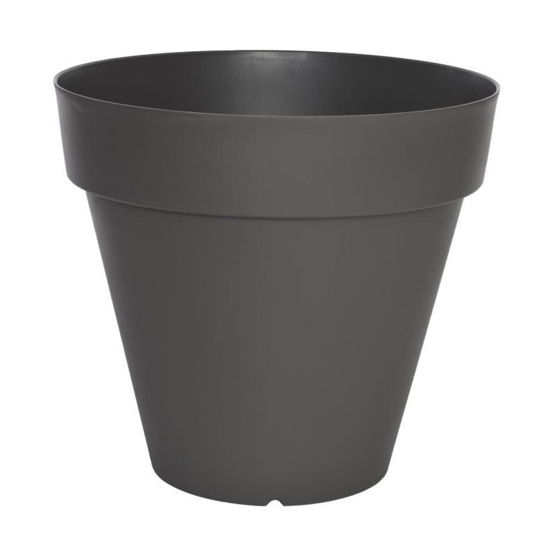 Pot de fleurs - RIVIERA - SOLEILLA Rond - Ø 49 x H 44,8 cm - Gris