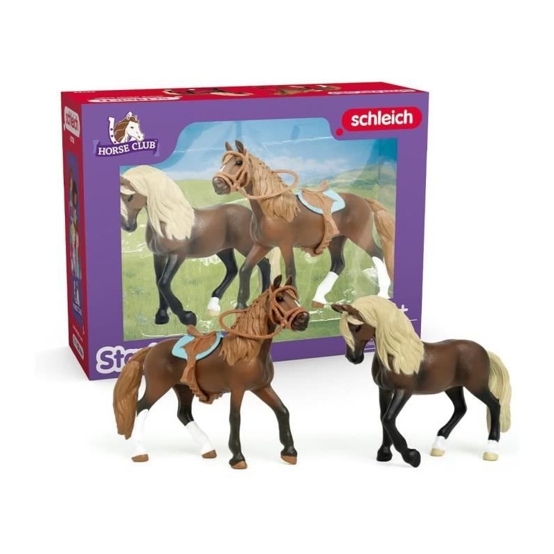 Mes Premiers chevaux Paso Péruvien, Figurines 2 chevaux, SCHLEICH