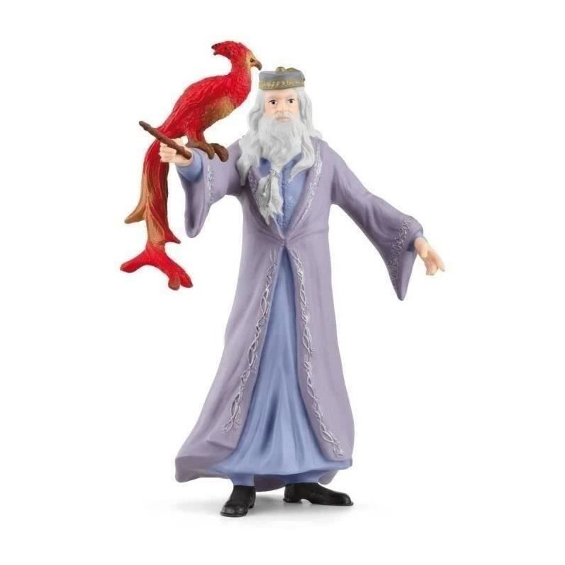 Figurine Dumbledore et Fumseck, Harry Potter, pour enfants des 6 ans,