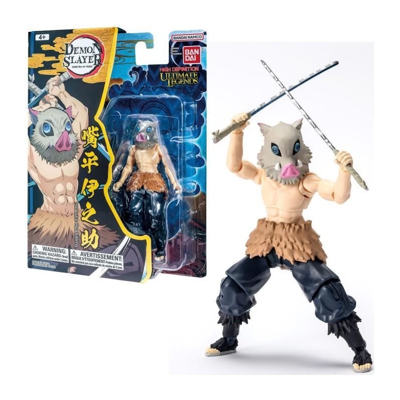 BANDAI - Ultimate Legends HD - Figurine d'action Demon Slayer 12 cm - Inosuke...