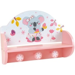 FUN HOUSE Mimi Cally  Koala 713337 ETAGERE PORTEMANTEAU Dimensions : ± H. 33 ...