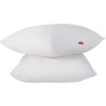 ABEIL Lot de 2 Oreillers Douceur - 60 x 60 cm - Blanc