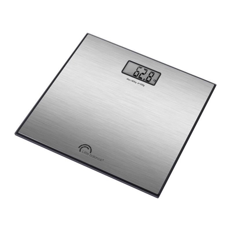 Pese-personne - LITTLE BALANCE - 8159 - EXCLUSIF - 180 kg / 100 g - Inox