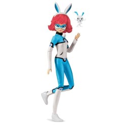 Poupée articulée Bunnyx de Miraculous - BANDAI - 26 cm - Pour enfants de 2 an...
