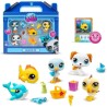 BANDAI - Littlest Pet Shop - Collector Set Theme Plage - 5 animaux et accesso...