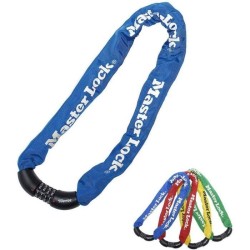 Antivol chaîne pour vélo - MASTER LOCK - Chaîne Antivol Vélo - 90 cm x 8 mm -...