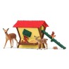 Cabane des animaux de la foret, Coffre schleich 42658 Farm World,