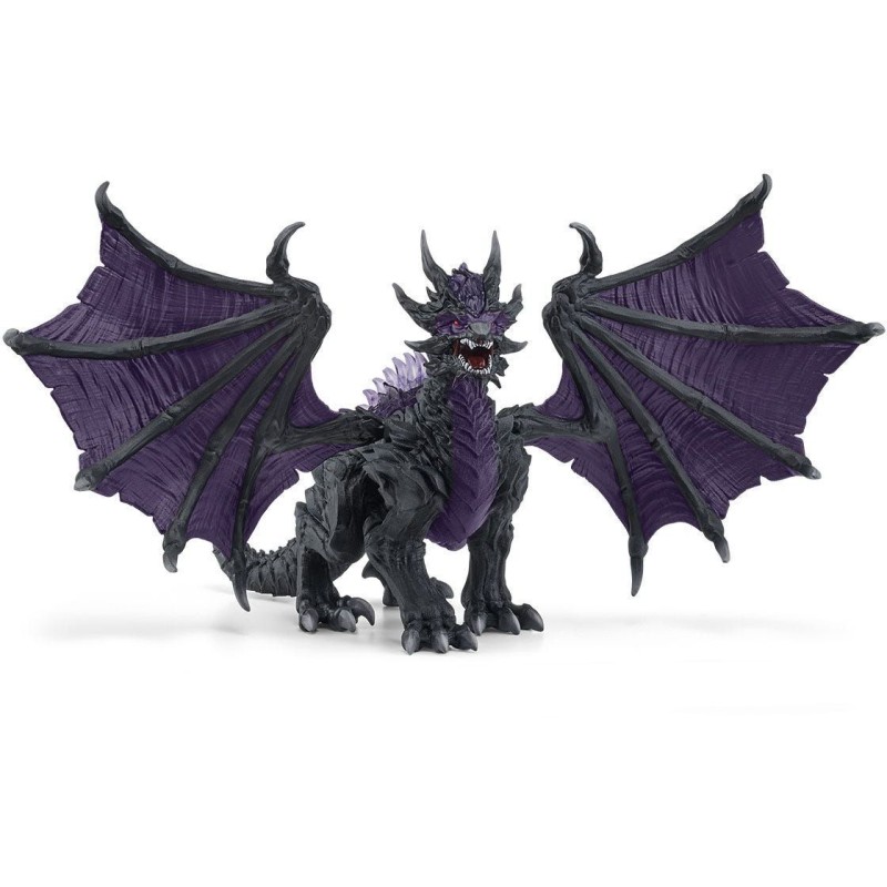 Figurine Dragon des Ténebres - Dragon Jouet Ultra-réaliste et Durable