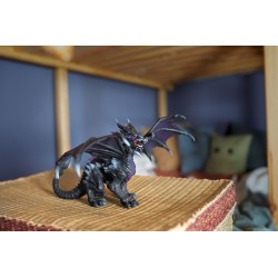 Figurine Dragon des Ténebres - Dragon Jouet Ultra-réaliste et Durable