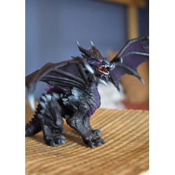 Figurine Dragon des Ténebres - Dragon Jouet Ultra-réaliste et Durable